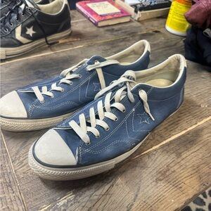 Rare John Varvatos Converse Men's Blue Sneakers Size 13